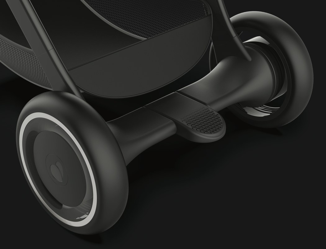 带有“自动停止系统”的儿童推椅---酷图编号1