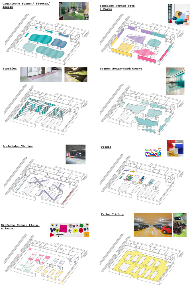 德国卡尔斯鲁厄1440平米的五彩自行车停放站---酷图编号1293027