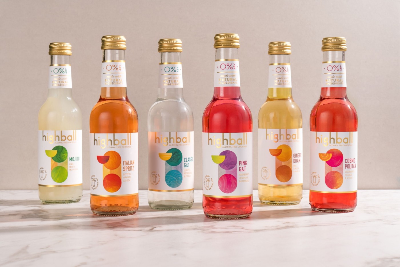 带来精致感的无酒鸡尾酒图片