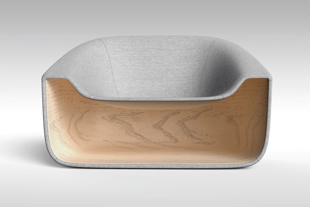 海螺的设计结合了两用的手法和醒目的设计,让它成为一把只邀请你与之互动的椅子,坐在上面,惊叹它利用形式和中空空间创造出双重功能的东西!