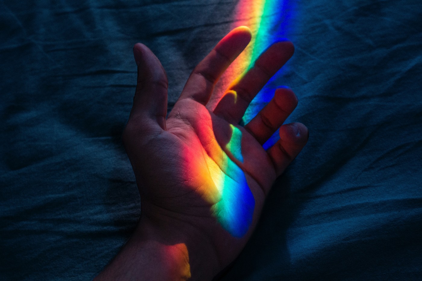 手、彩虹 - 免费可商用图片 - CC0素材网