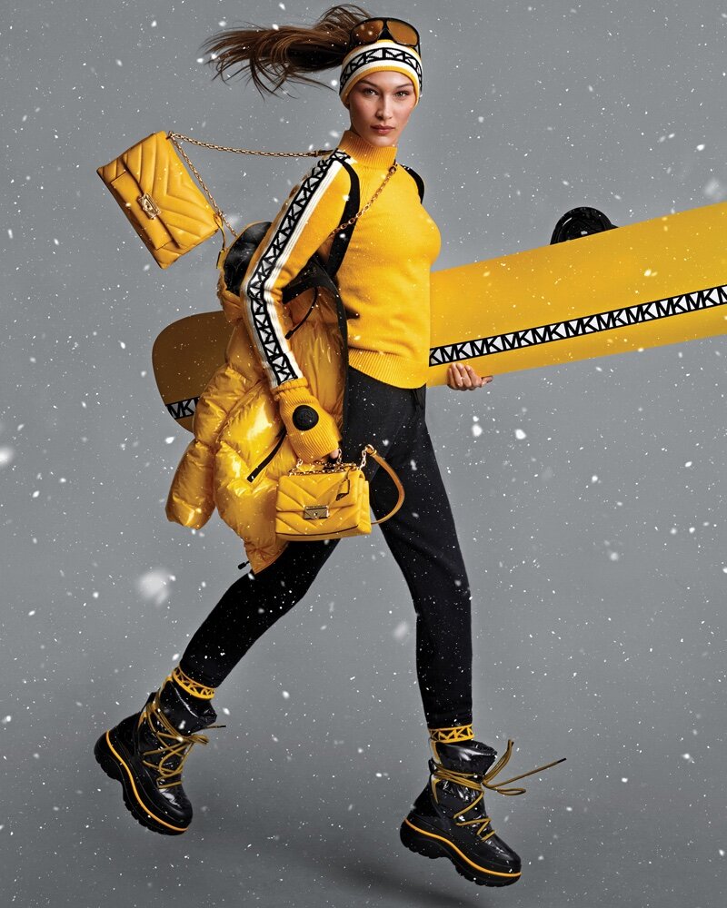 贝拉・哈迪德和罗门・迪亚兹的MICHAEL Michael Kors 2019度假活动广告---酷图编号1295201