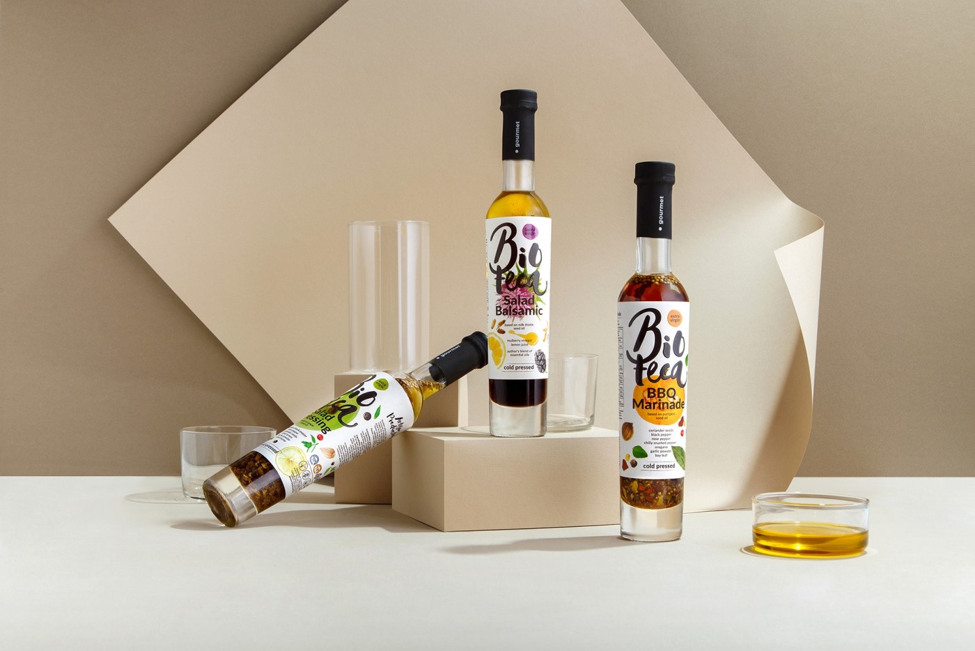 Bioteca Oils浓缩混合油品牌设计图片