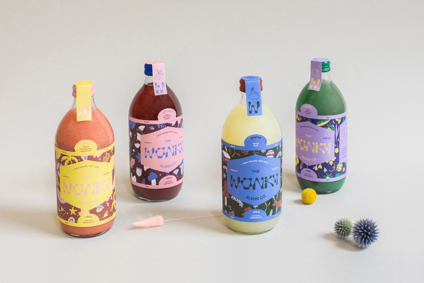 The Wonky Blend-奇妙的融合果汁饮料封面大图