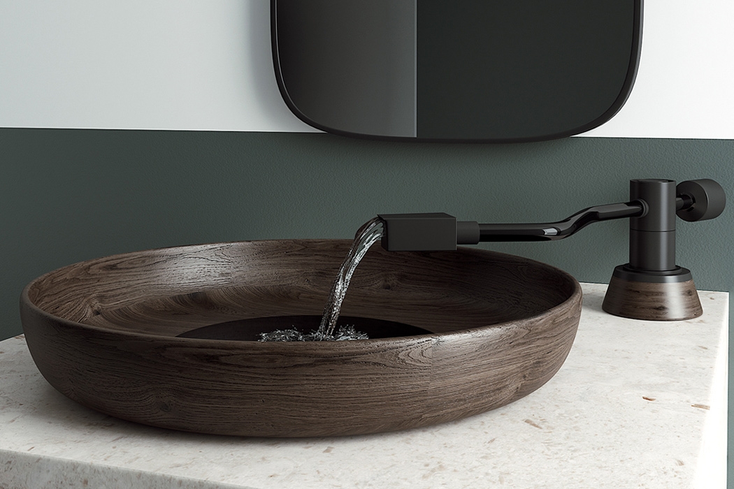 以乙烯基转盘为灵感的洗脸盆,让你怀旧如潮!封面大图