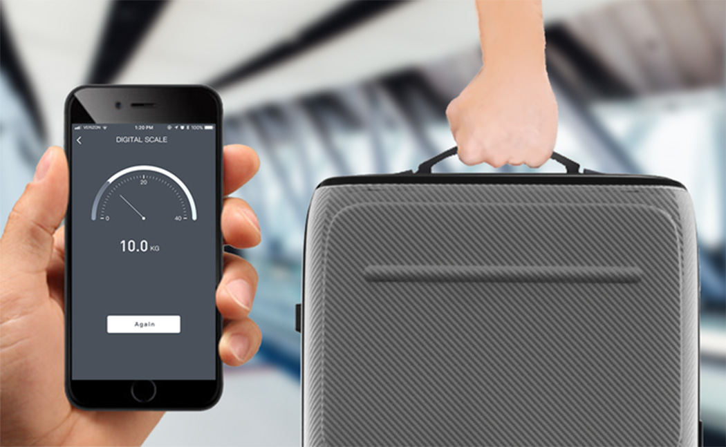 随身携带智能衣橱的SkyTrek行李箱---酷图编号1298156