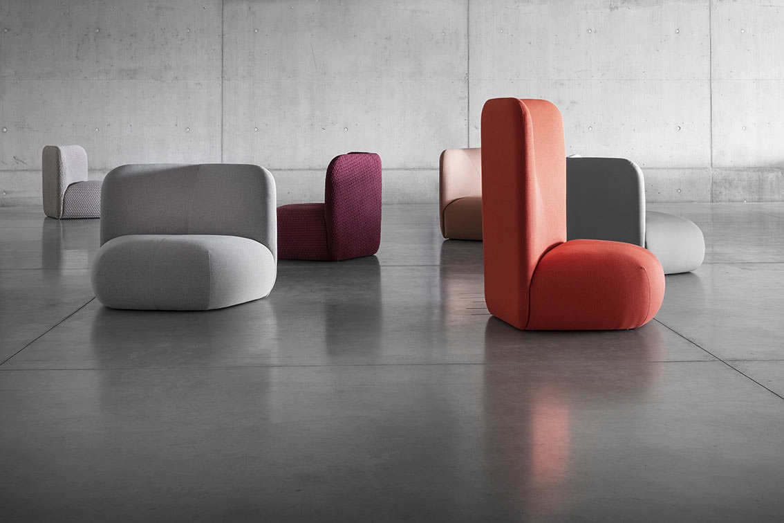 在公共场所提供最佳舒适度的Botera沙发图片