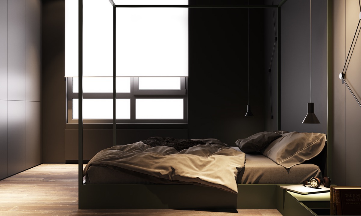 深灰色作为色彩的大气现代装饰设计---酷图编号4