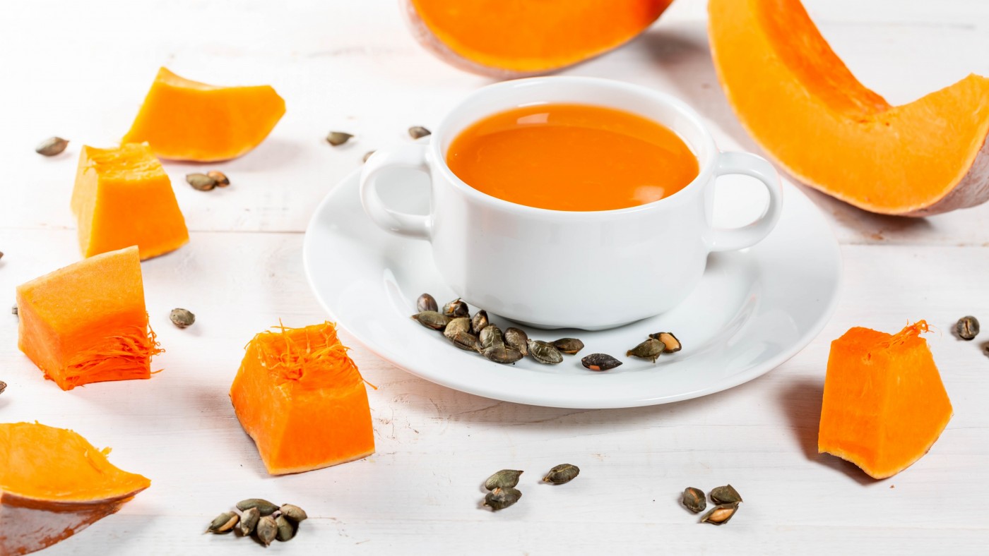 南瓜茶与木瓜图片