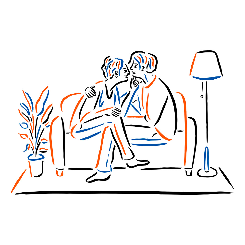 PEOPLE-彩笔手绘人像插画---酷图编号5