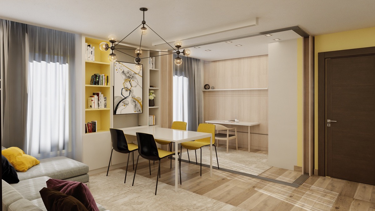 45平方米以下节省空间的小型工作室造型设计---酷图编号10