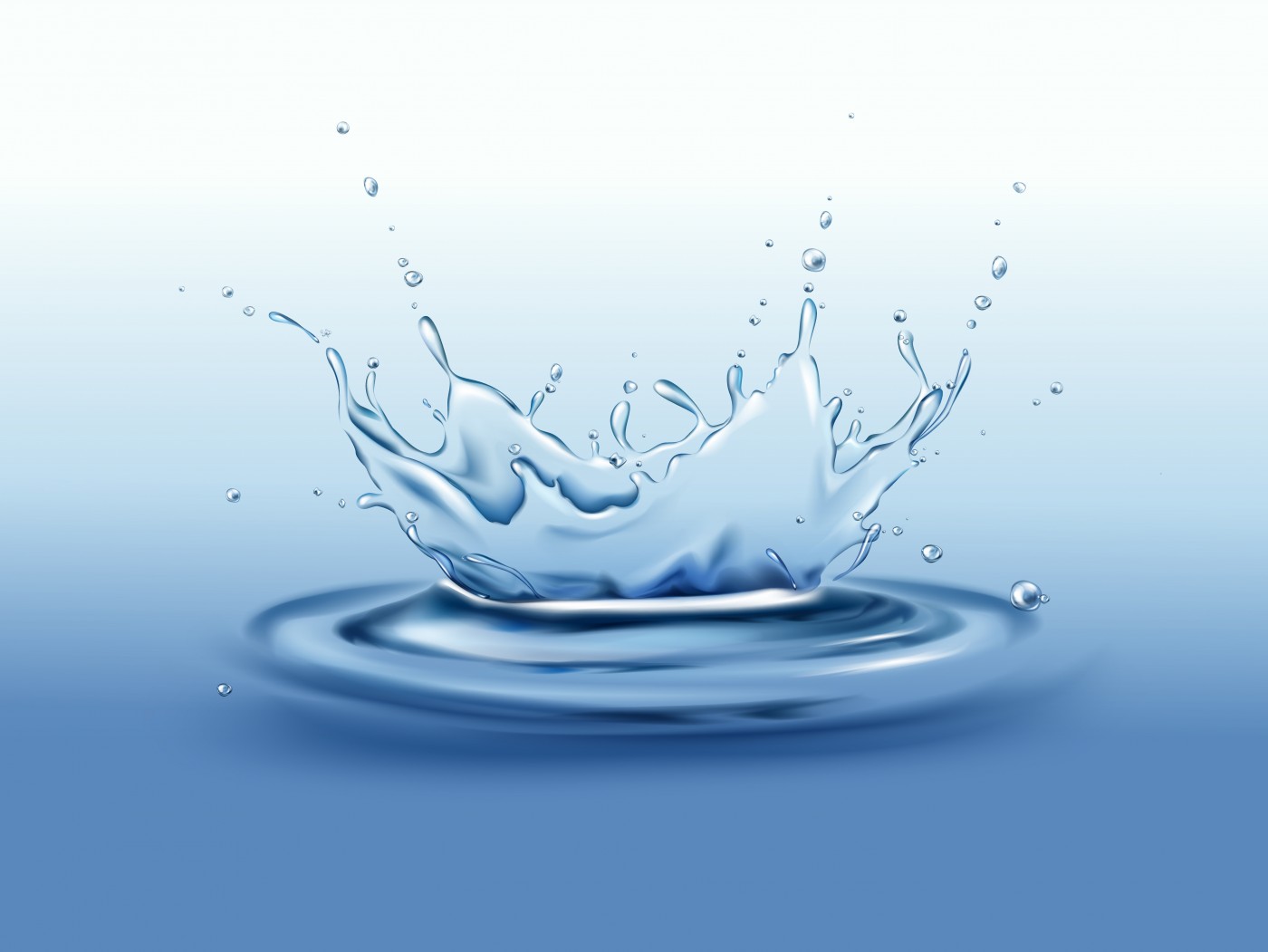蓝色水滴素材图 欧莱凯设计网 08php Com