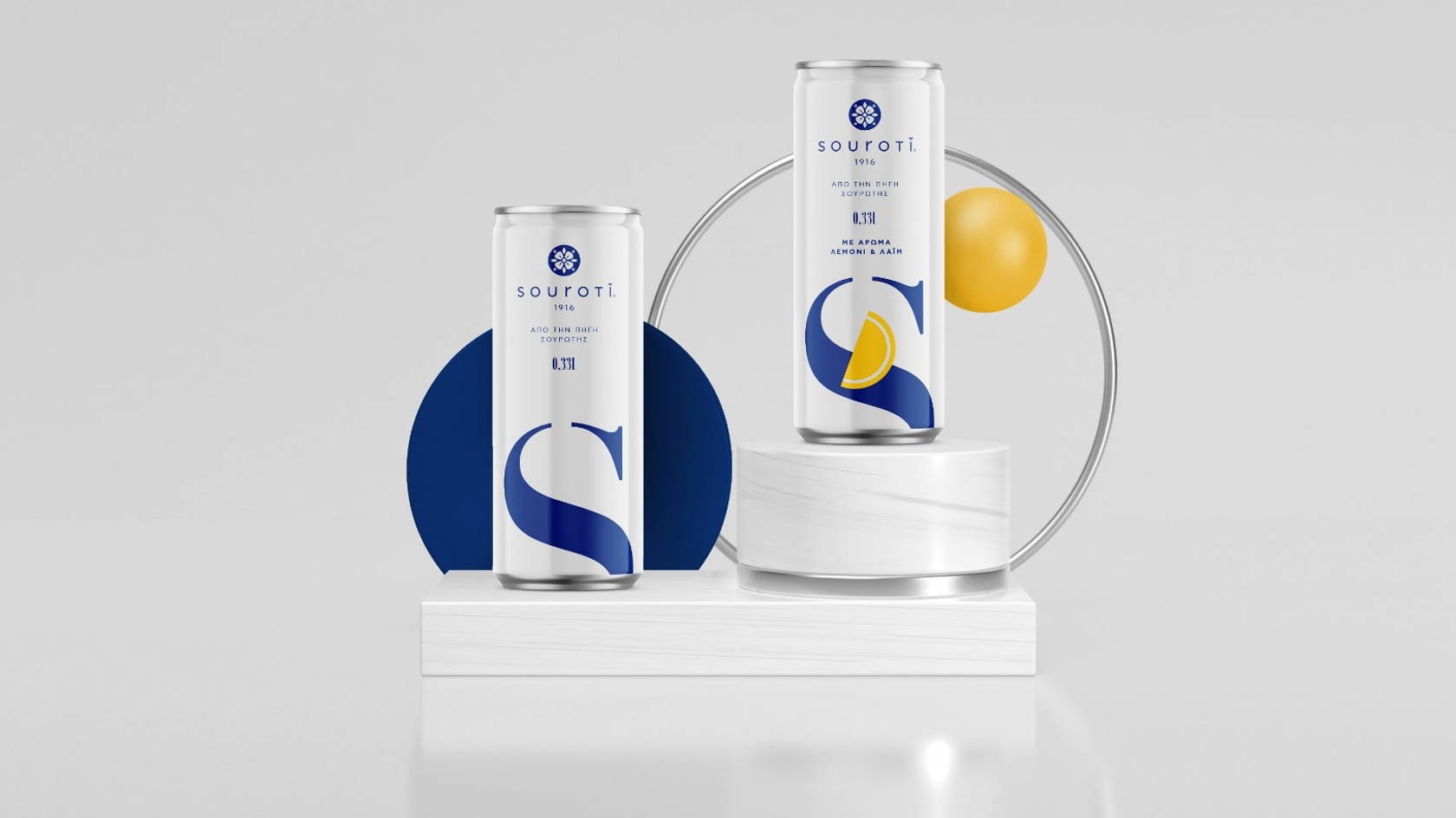 希腊Souroti天然碳酸水图片