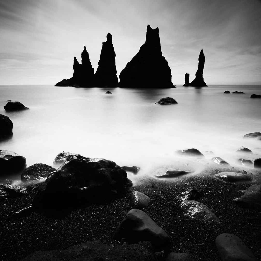 Iceland-冰岛风景黑白图---酷图编号23