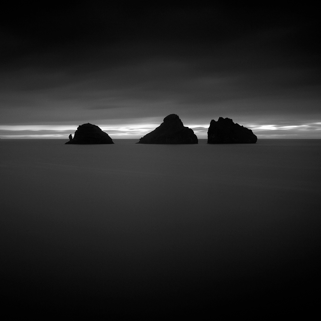 Iceland-冰岛风景黑白图---酷图编号1