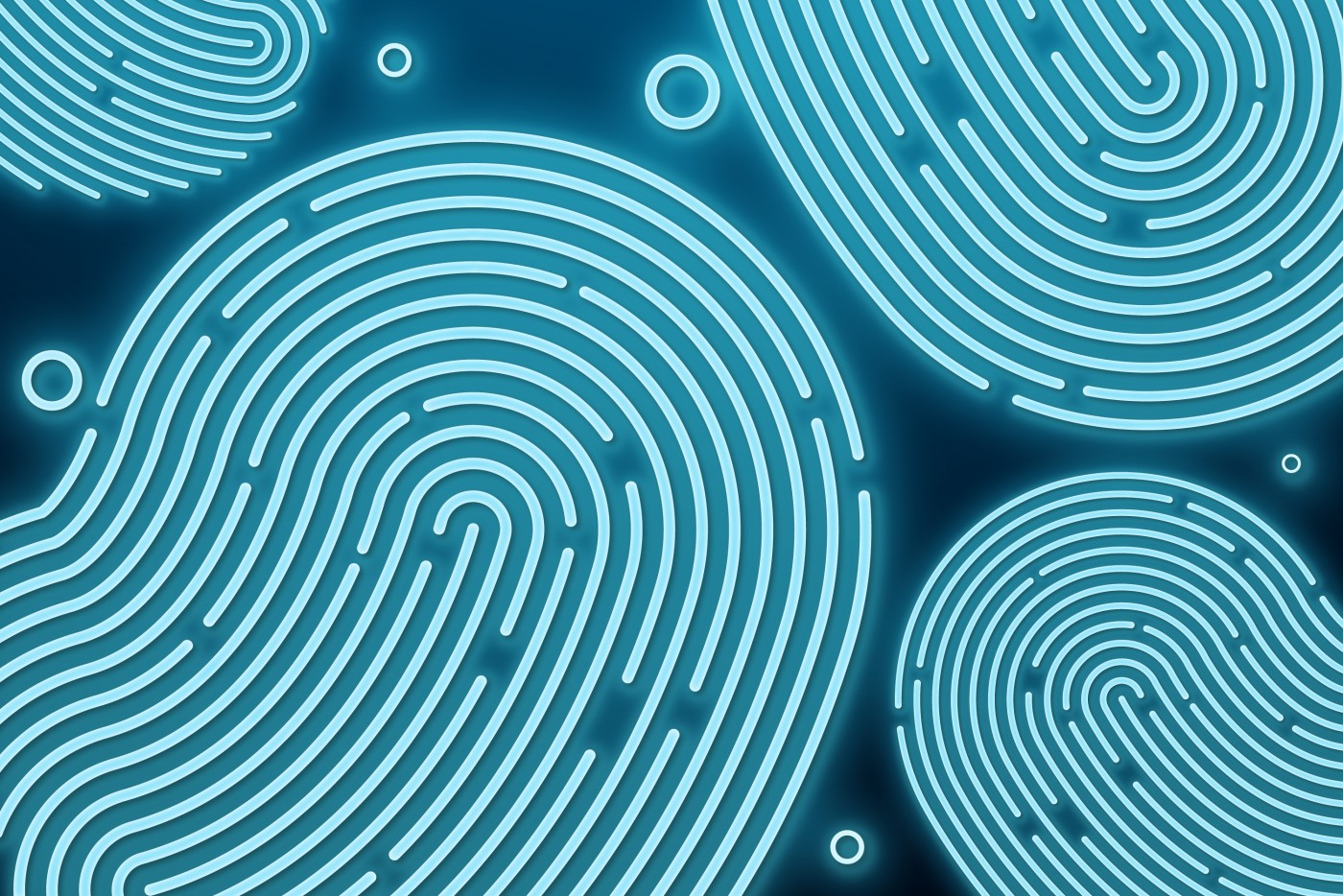 纹路清晰的指纹图片