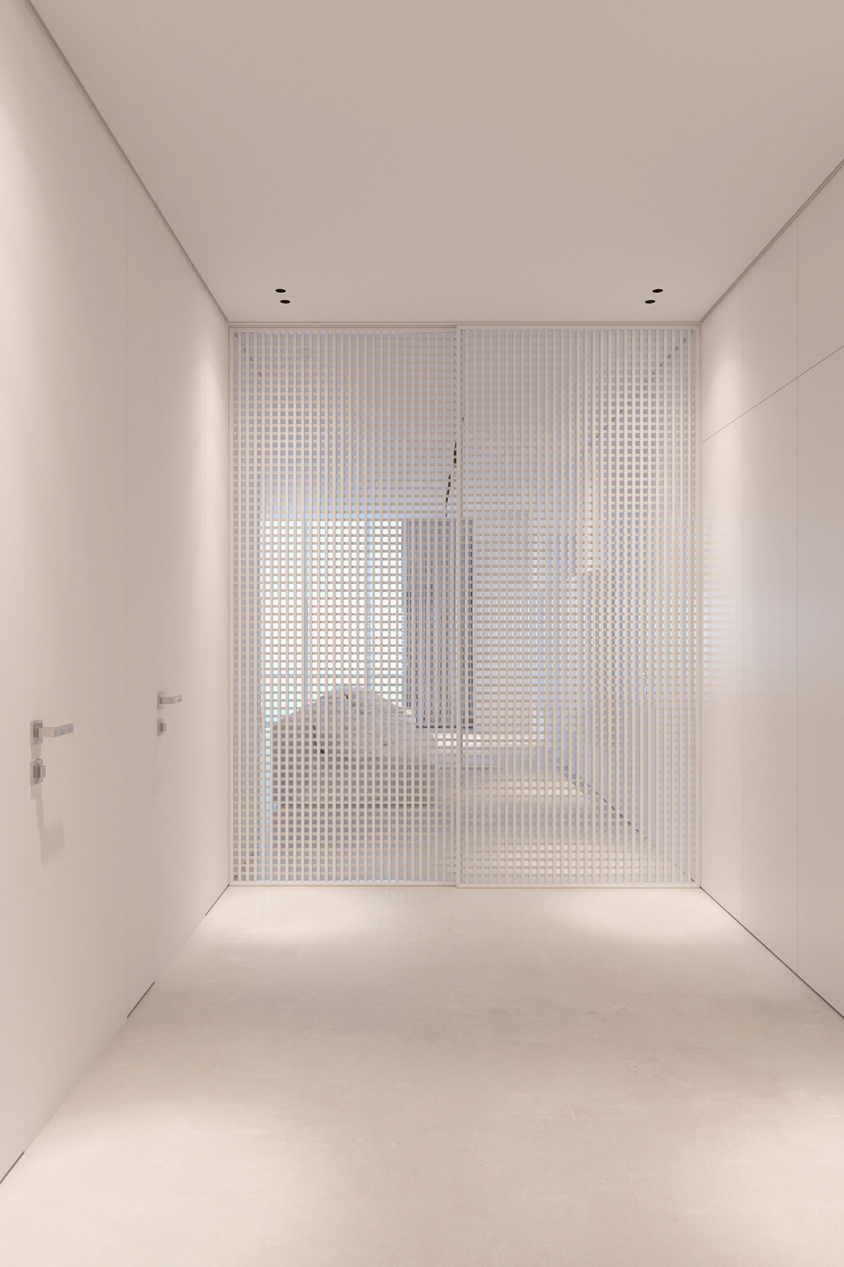 精致的白色简约内饰公寓室内设计---酷图编号1303771