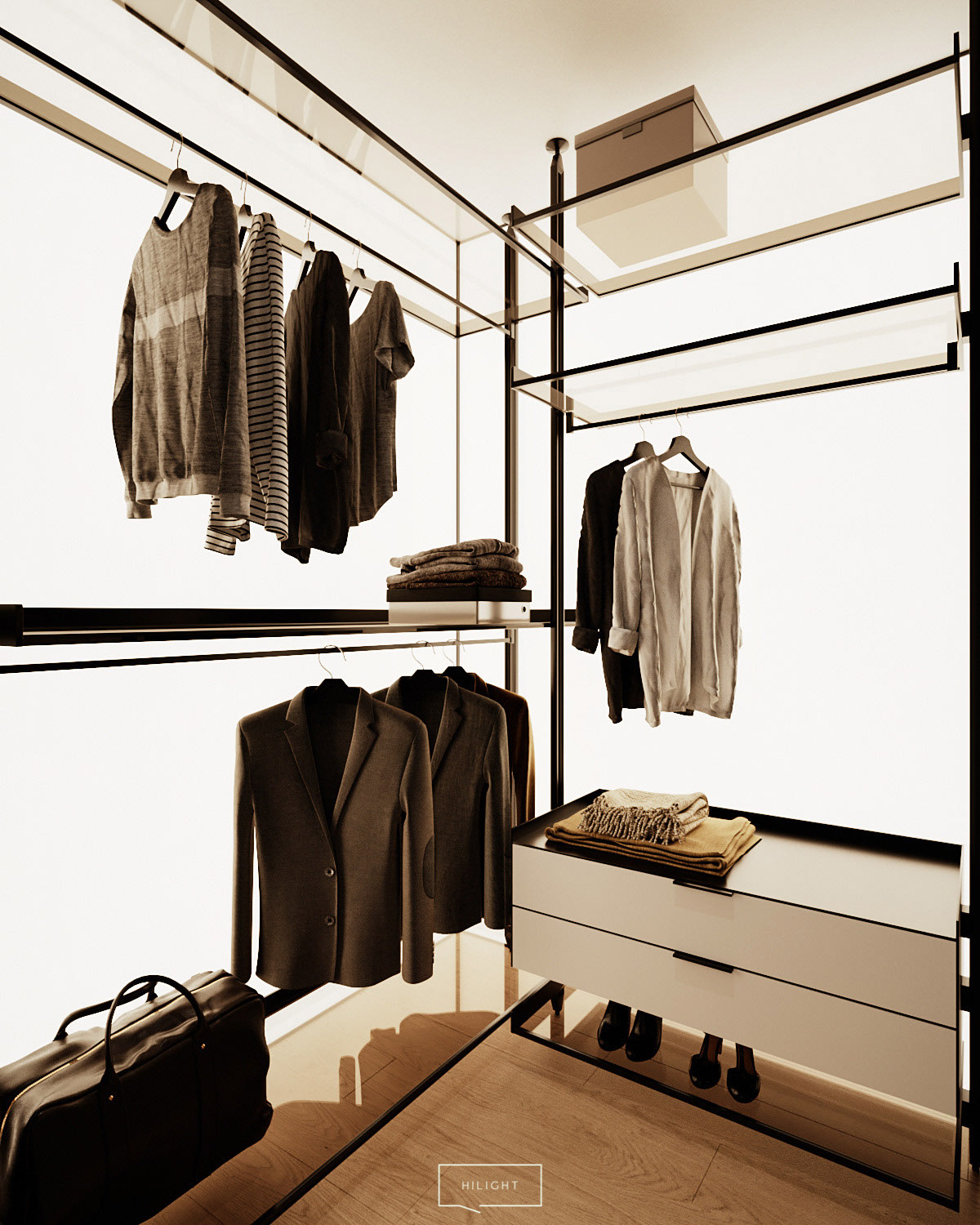 优雅的两个现代室内设计---酷图编号33