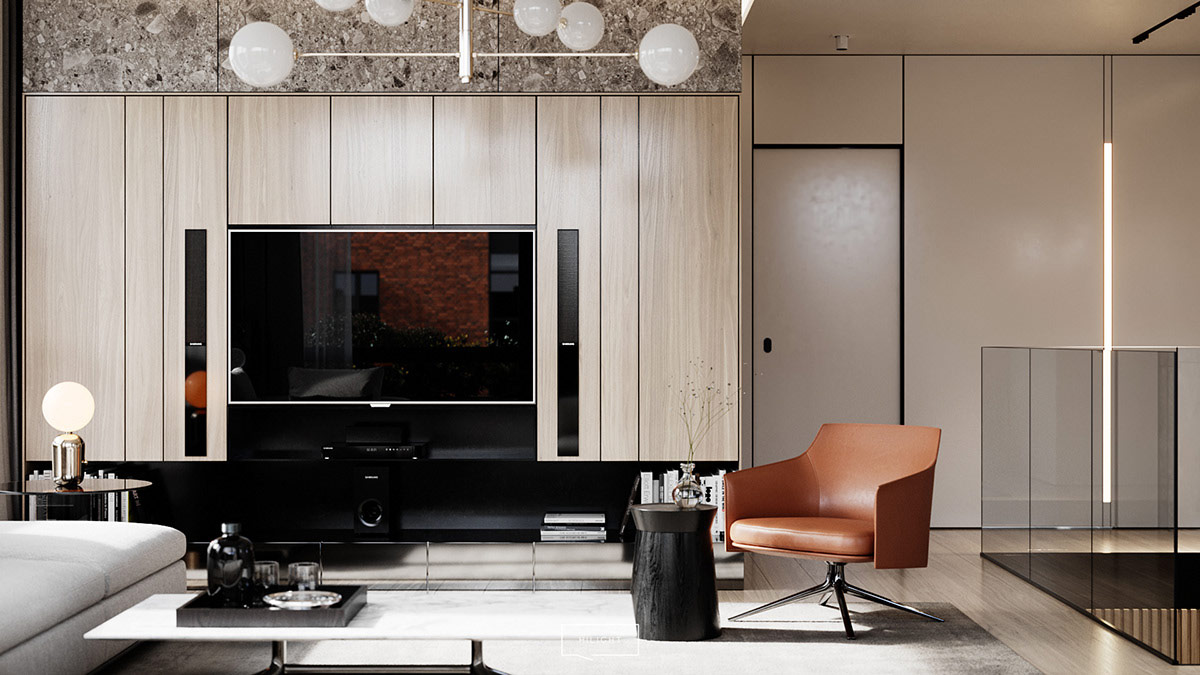 优雅的两个现代室内设计---酷图编号1