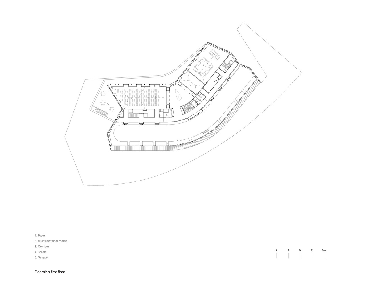 荷兰3360平米的Hoge Veluwe 国家公园游客服务中心---酷图编号1304535