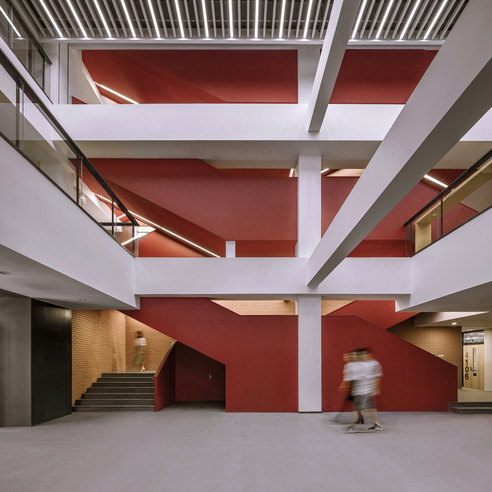 中国5000平米的清华大学第四教学楼室室内设计---酷图编号1307391