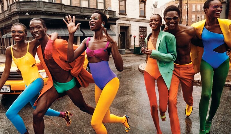 米凯尔·詹森《华尔街日报》-充满活力色彩的都帮派时装秀---酷图编号4