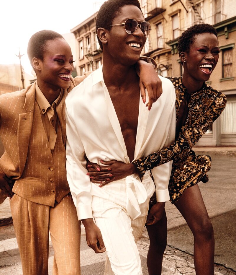 米凯尔·詹森《华尔街日报》-充满活力色彩的都帮派时装秀---酷图编号3