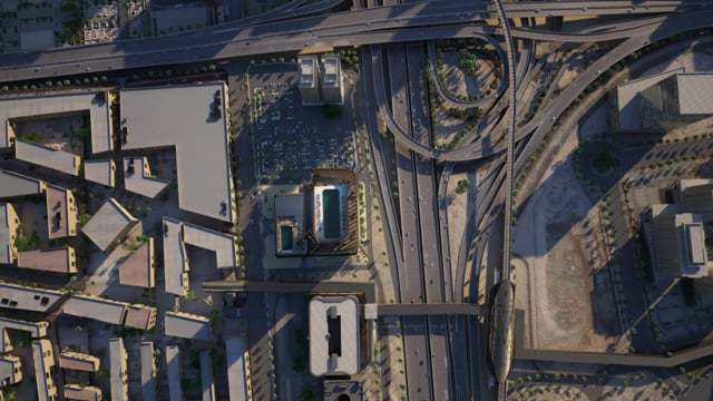 遥望哈利法塔的Wasl Tower摩天大厦---酷图编号11