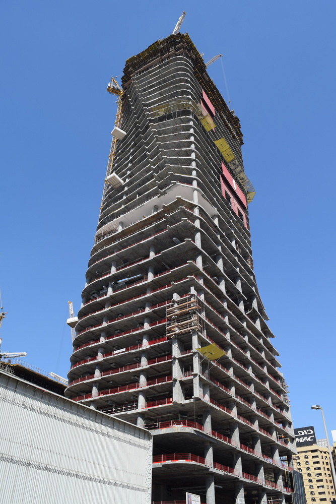 遥望哈利法塔的Wasl Tower摩天大厦---酷图编号6