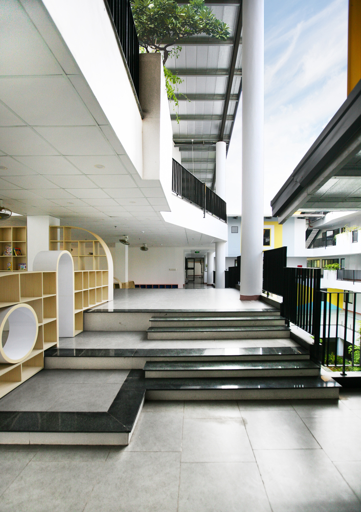 越南2200平米的Da Hop幼儿园+小学教学楼建筑---酷图编号1308254