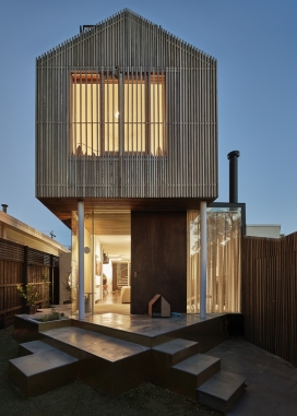 澳大利亚180米木条格栅屋