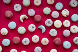 Xmas at Chez Dodo马卡龙-尝试以简洁和干净的方式达到更加斯堪纳维亚的感觉