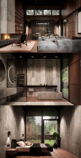 丰富而精致的现代乡村家居室内装饰