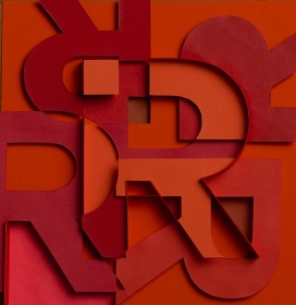 Letter Project-3D剪纸艺术