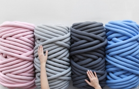 乌克兰Ohhio Braid大型针织物毛线