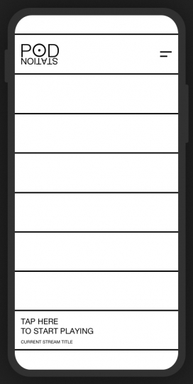 PodStation音乐播放器APP界面设计