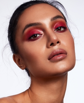 Brown-铜色肌肤美容人像