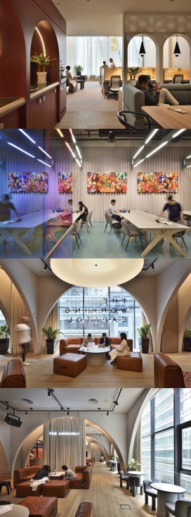 新加坡5110平米的The Working Capitol办公室室内空间设计