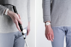 简单物体感应技术的Sensus盲人拐杖
