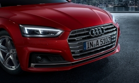 Audi A5-骚红奥迪A5