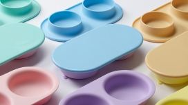 DOUBLE PLATE吸引板设计-为孩子愉快的用餐时间