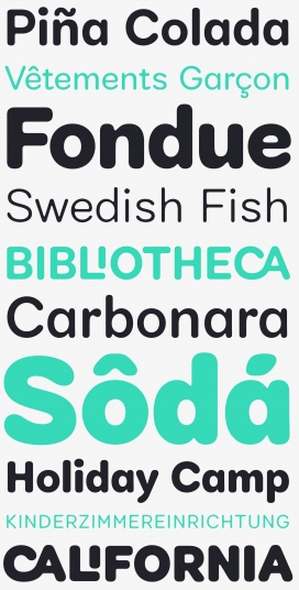 Cobbler Sans Typeface-字体排版