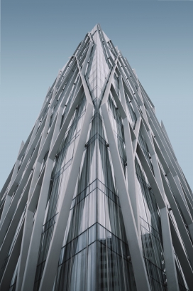 几何线条感十足的建筑