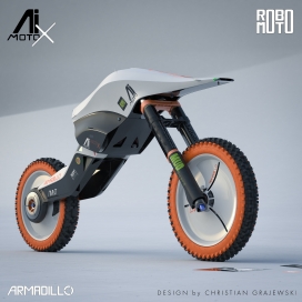 The Armadillo-完全自主的摩托车