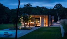 纽约玻璃木头度假屋