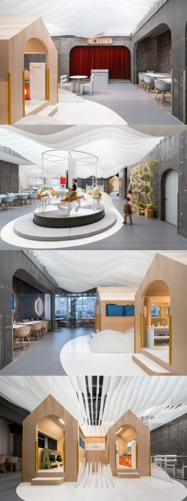 中国大连580平米Lolly-Laputan儿童餐厅