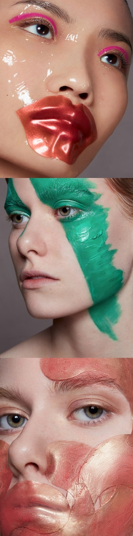 Beautiful Blood杂志-彩脸人