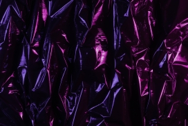 抽象的红紫塑胶模