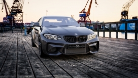 BMW M2-宝马蓝色M2
