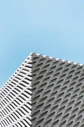 漂亮的平行四边形几何建筑